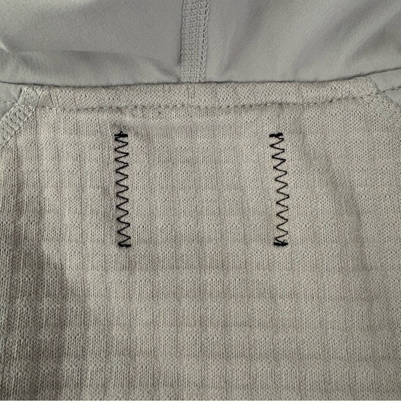 Adidas x Reigning Champ SMALL Hoodie Womens Gray Waffle cowl neck sweatshirt - Picture 10 of 10